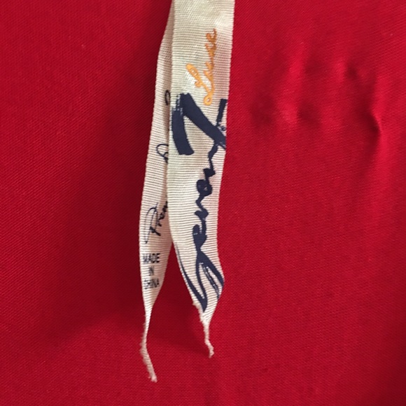 Seven7 red ruched knit dress - Picture 6 of 7